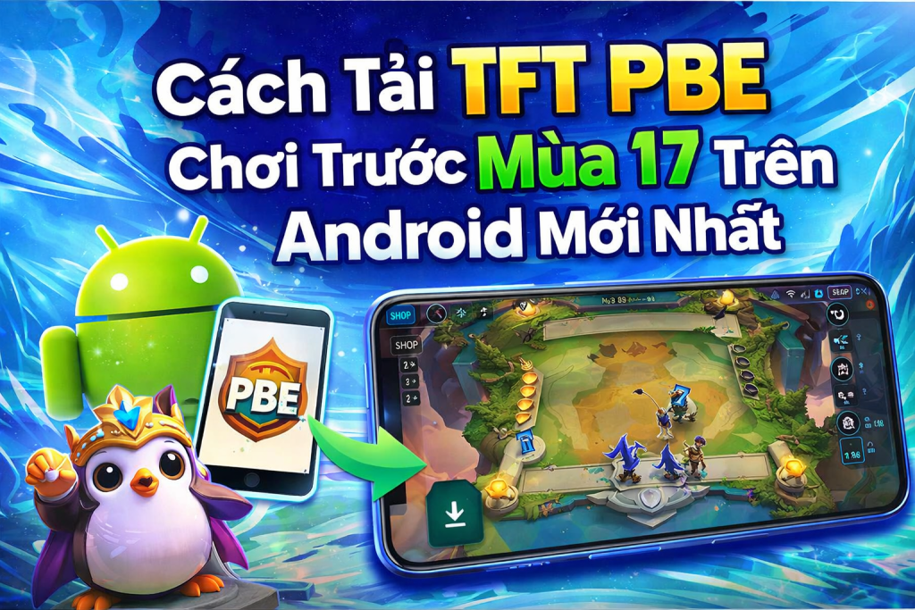 tải tft pbe bằng máy android