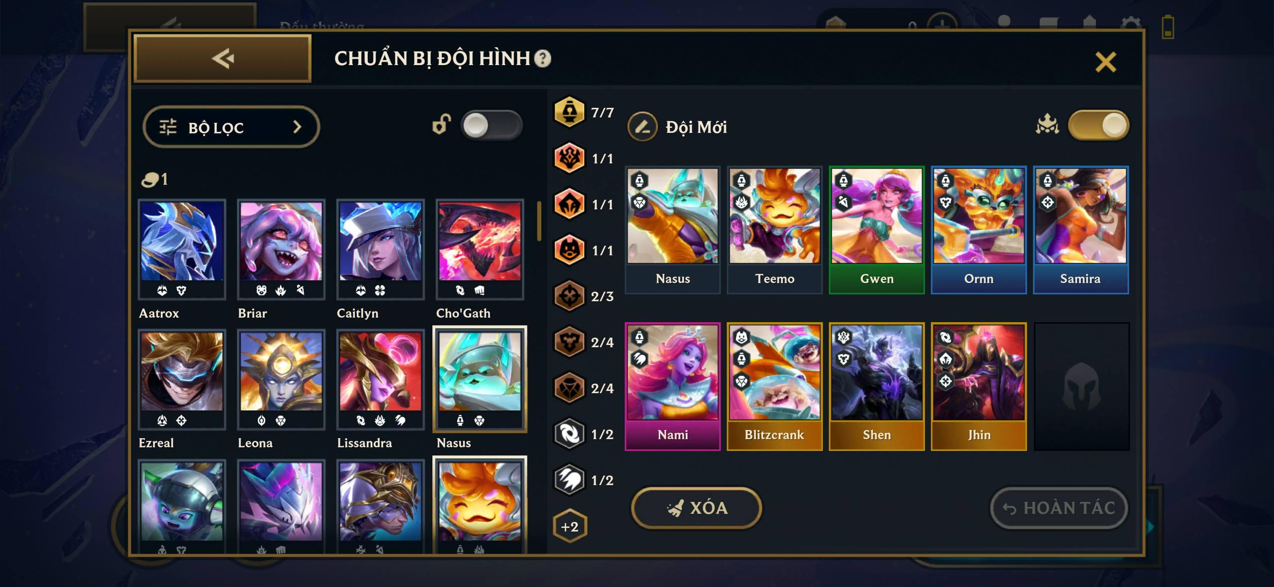 Xem trước TFT PBE 2